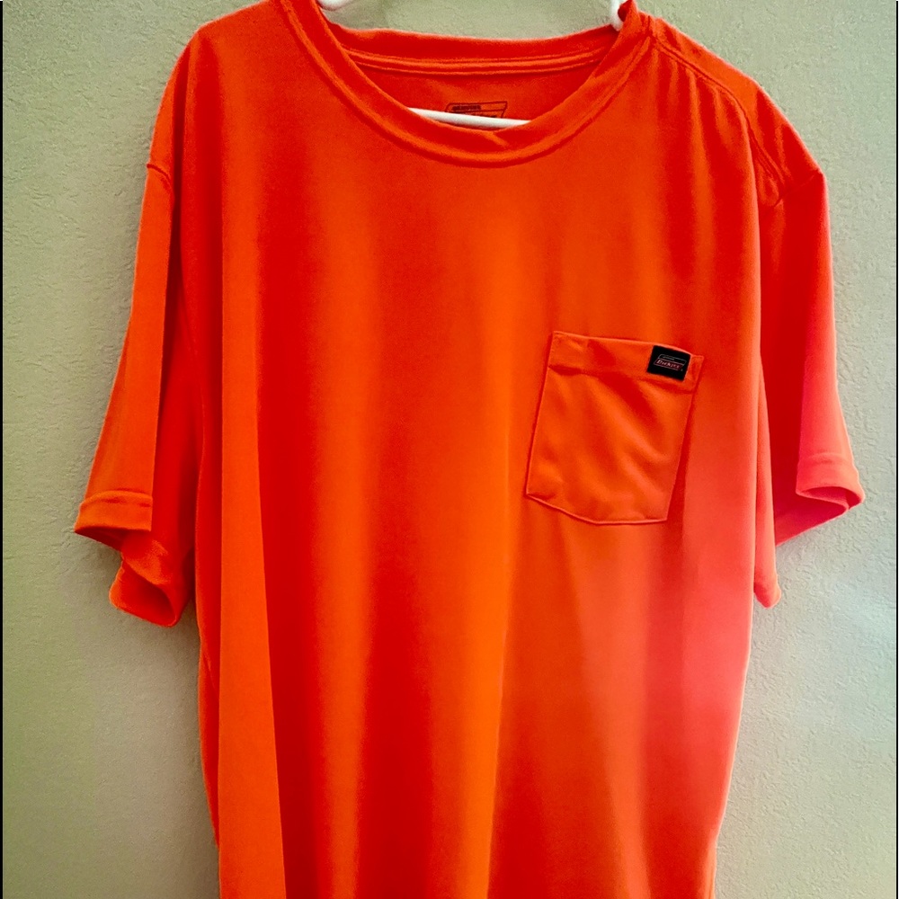 Bright Orange Dickies shirt XXL never worn